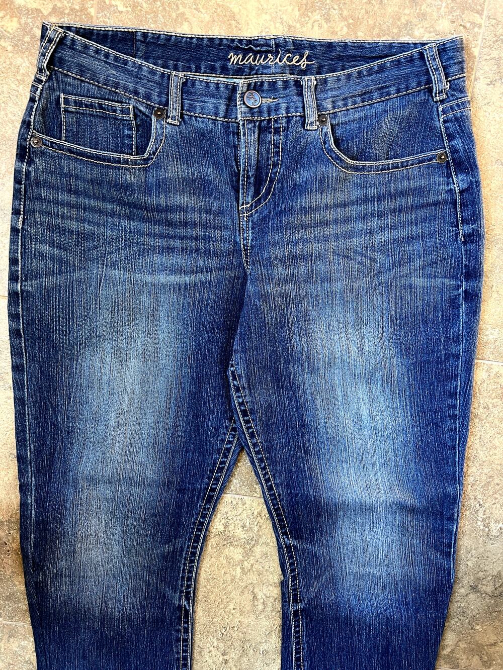 Maurices Denim Curvy Fit Jeans, Women's size 11/12 Short